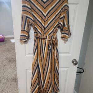 Umgee Striped Dress size Medium